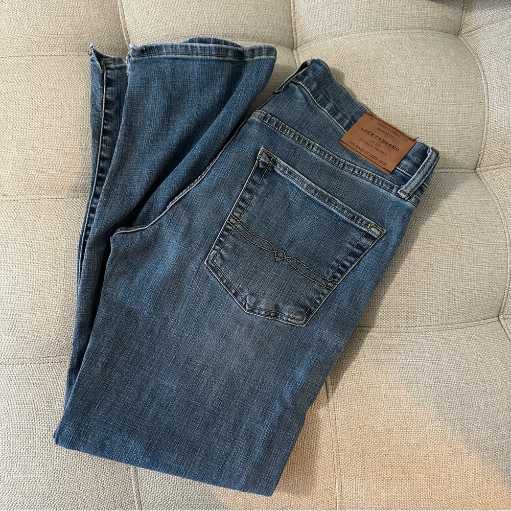 Men’s Lucky Brand 221 Straight Jeans Size 32/30
